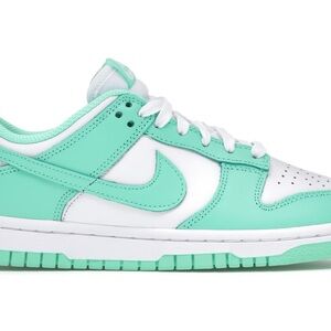 Green glow Nike dunks women’s
